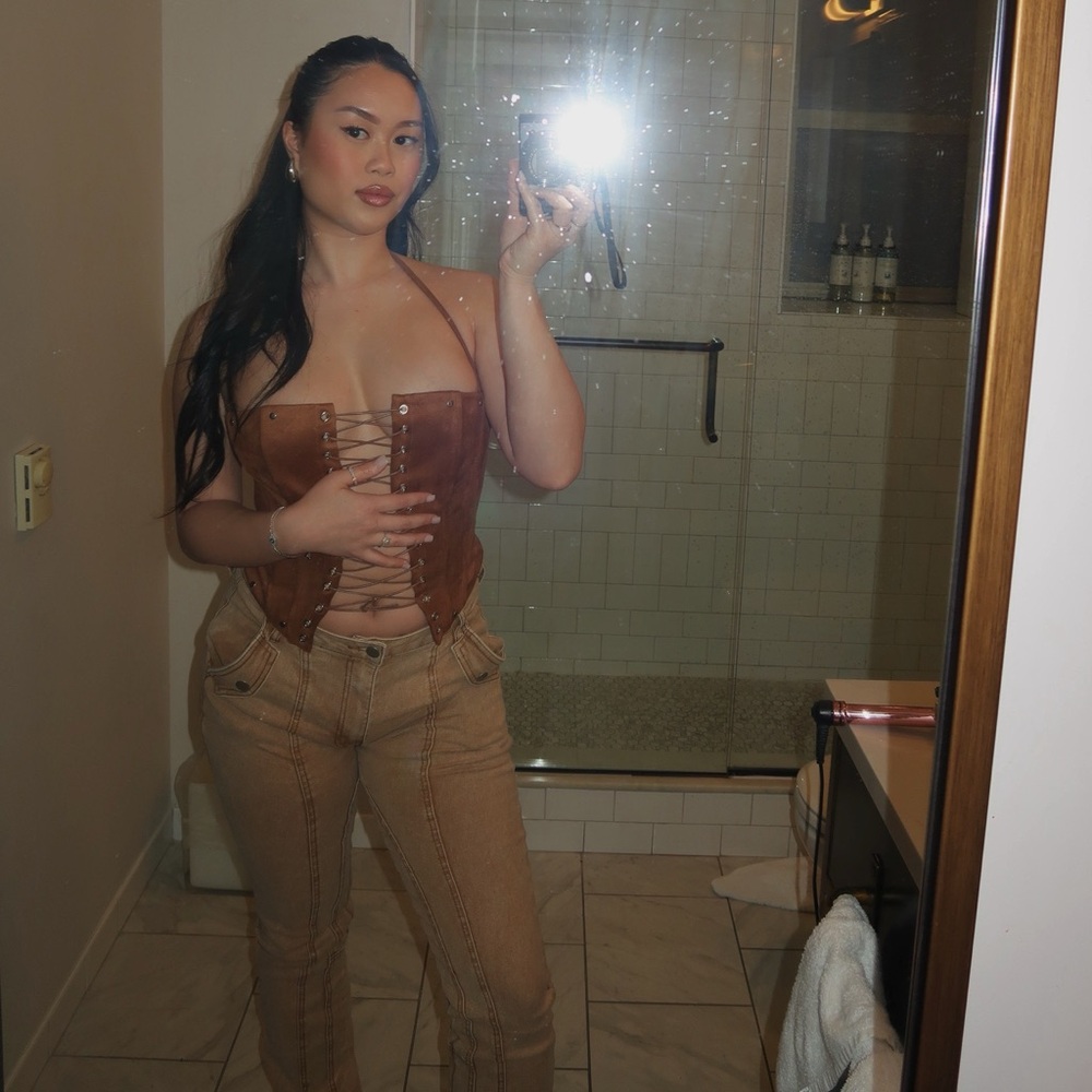 Fashion nova corset top